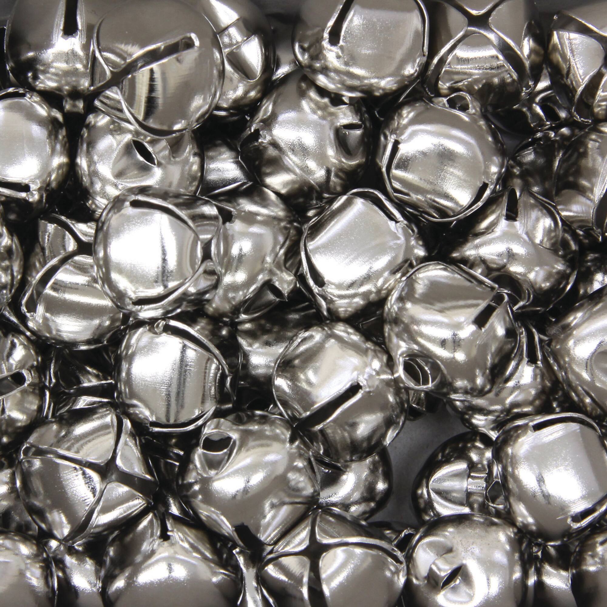 Creativity Street® 5/8" Silver Jingle Bells, 3 Packs of 72